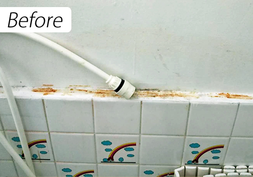 浴室清掃 Before/After(水垢・使用感の改善)